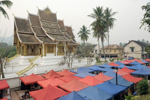 Market view temple