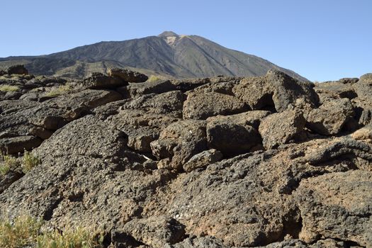 Roques de Garcia, el Teide, Tenerife. Volcanic island