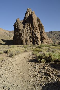 Roques de Garcia, el Teide, Tenerife. Volcanic island