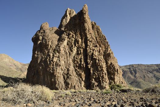 Roques de Garcia, el Teide, Tenerife. Volcanic island