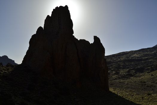 Roques de Garcia, el Teide, Tenerife. Volcanic island