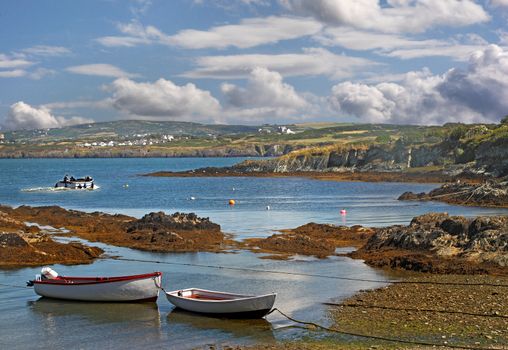 Bull Bay is on the North coast of Anglesey in Wales, UK.