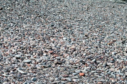 Beach Stones as a background