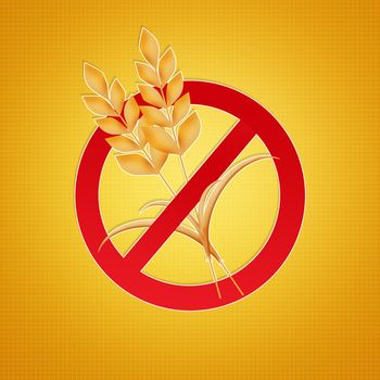 illustration of gluten free