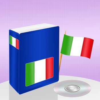 illustration of italian course