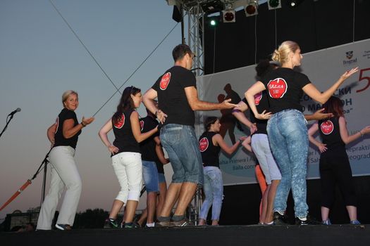 The 5th Belgrade Latino Marathon held on Saturday, the 30th of August 2014 in Belgrade Serbia