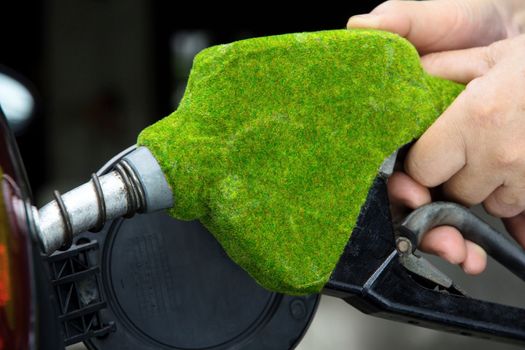 eco fuel nozzle,Fill up the gas tank concept