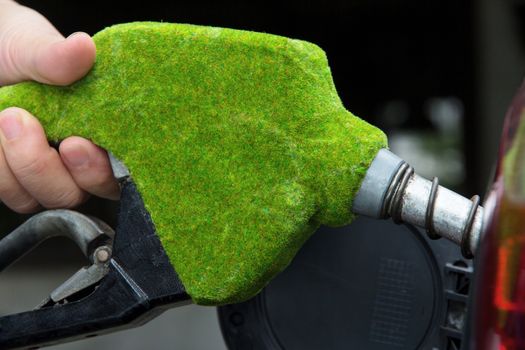 eco fuel nozzle,Fill up the gas tank concept