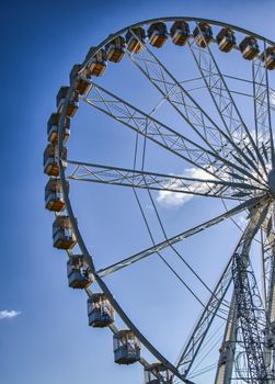 Panoramic wheel of Paris.