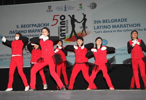 The 5th Belgrade Latino Marathon held on Saturday, the 30th of August 2014 in Belgrade Serbia