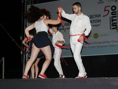 The 5th Belgrade Latino Marathon held on Saturday, the 30th of August 2014 in Belgrade Serbia