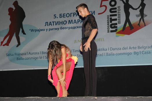 The 5th Belgrade Latino Marathon held on Saturday, the 30th of August 2014 in Belgrade Serbia