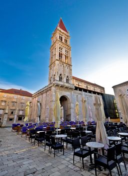 The Cathedral of St Lawrence in Town of Trogir main square, UNESCO world heritage site, Dalmatia, Croatia