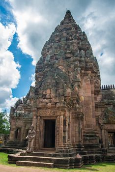The old Castle Rock in the countryside of Thailand.