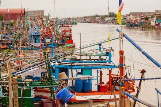 Fishermen's Village, on the Coast of Thailand