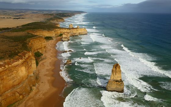 Coastal landscape of Port Campbell National Park