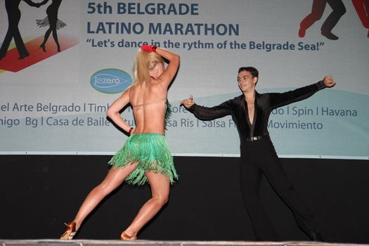 The 5th Belgrade Latino Marathon held on Saturday, the 30th of August 2014 in Belgrade Serbia