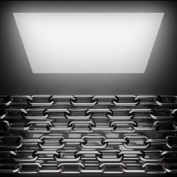 polished metal background