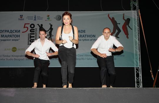 The 5th Belgrade Latino Marathon held on Saturday, the 30th of August 2014 in Belgrade Serbia