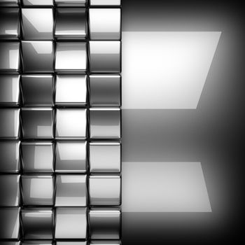 polished metal background