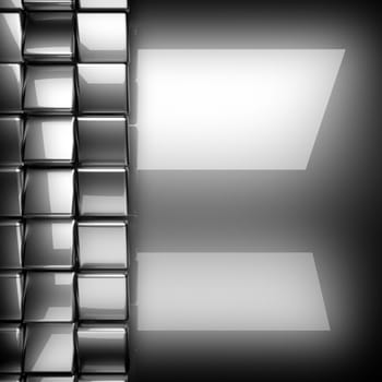 polished metal background