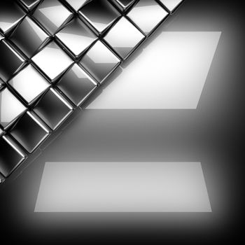 polished metal background