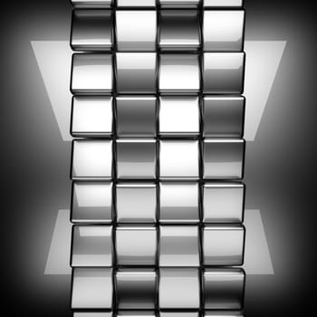 polished metal background