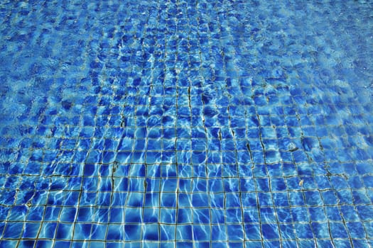 Swimming pool, Rippling water in a pool 