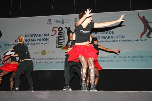 The 5th Belgrade Latino Marathon held on Saturday, the 30th of August 2014 in Belgrade Serbia