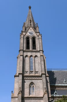 Church of St. Ludmila, Namesti Miru, Vinohrady, Praga.