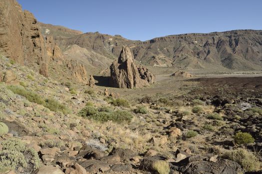 Roques de Garcia, el Teide, Tenerife. Volcanic island