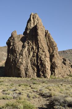 Roques de Garcia, el Teide, Tenerife. Volcanic island