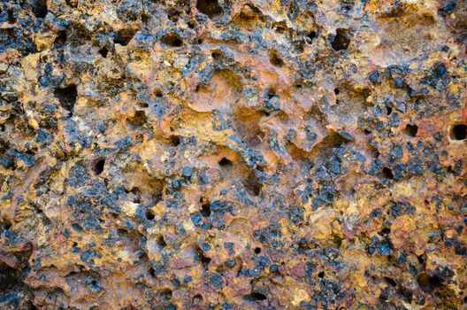 Laterite are soil types rich in iron and aluminium. Historically, laterite was cut into brick-like shapes and used in monument building.
