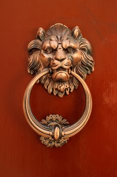 Chinese Doorknocker in Beijing Hutong