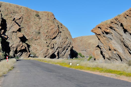 Kuiseb pass in the Kuiseb Canyon, Namibia
