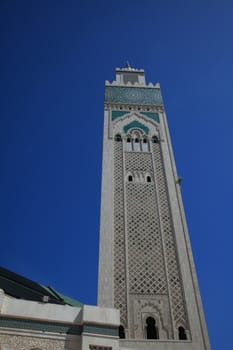 Hassan II Mosque in Casablanca Morocco Africa