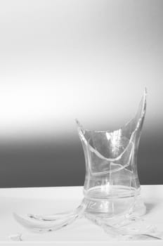 broken glass