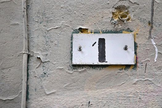 Photo of Building Identification Number made in the late Summer time in Spain, 2013