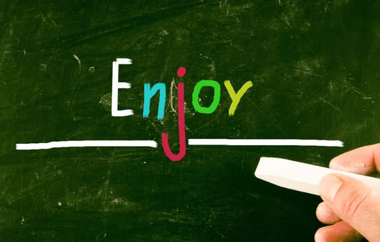enjoy concept