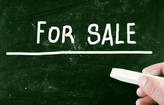 for sale concept