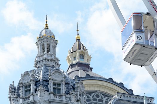 Antwerp Central is the name of the main railway station in the Belgian city of Antwerp. The original station building was constructed between 1895 and 1905.