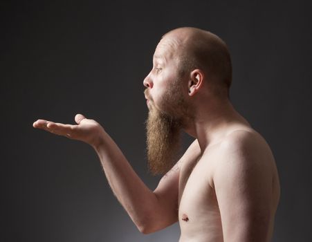 Portrait of a Man with Goatee Beard