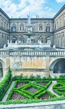 Boboli Gardens, summer colors of Florence.