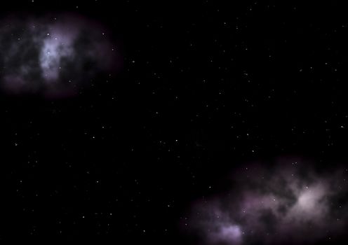 Star field in space a nebulae and a gas congestion. "Elements of this image furnished by NASA".