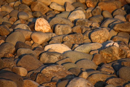 rock pebble stones on a beach