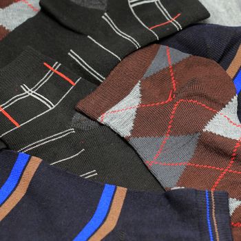 colorful of socks background or texture