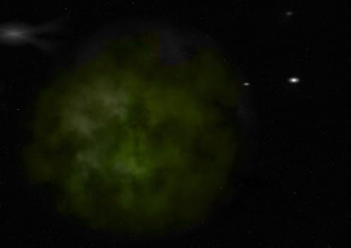 Small part of an infinite star field of space in the Universe. "Elements of this image furnished by NASA".
