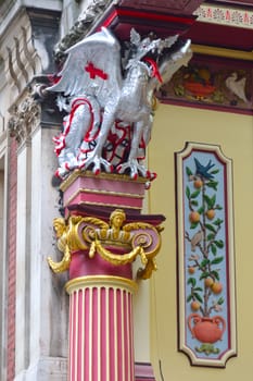 Detail of city Griffin