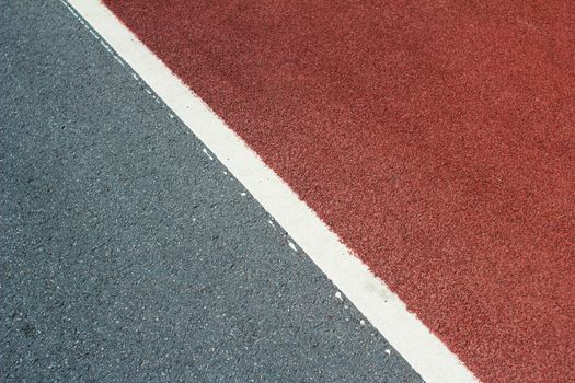 runway in the stadium