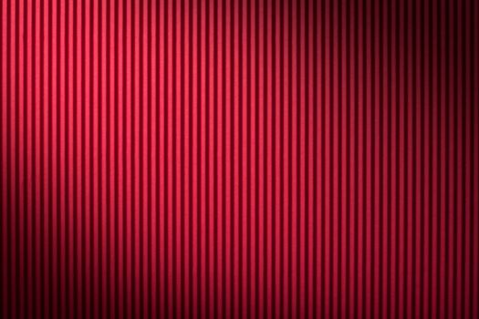 Corrugated paper texture for background. Red color. Top view 